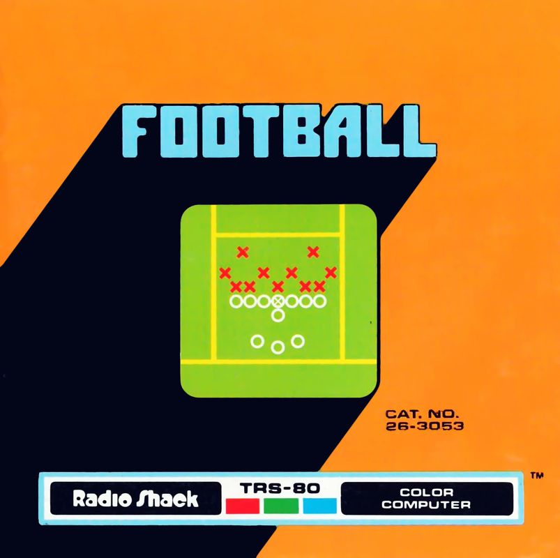 Front Cover for Football (TRS-80 CoCo)