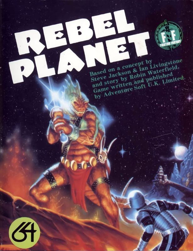 Front Cover for Rebel Planet (Commodore 64)