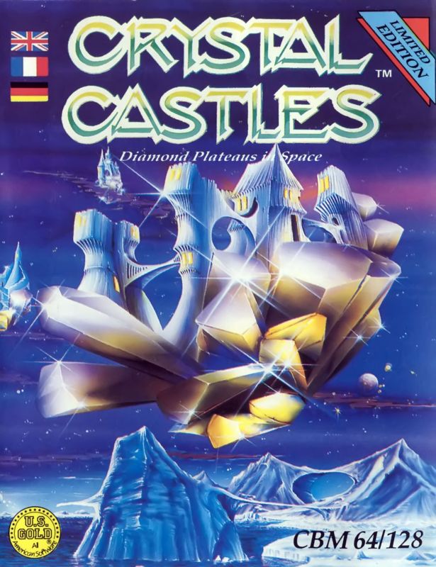 Front Cover for Crystal Castles (Commodore 64)