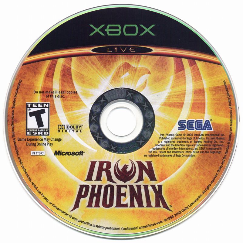 Media for Iron Phoenix (Xbox)