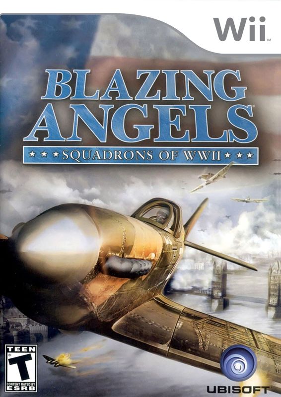 Front Cover for Blazing Angels: Squadrons of WWII (Wii)