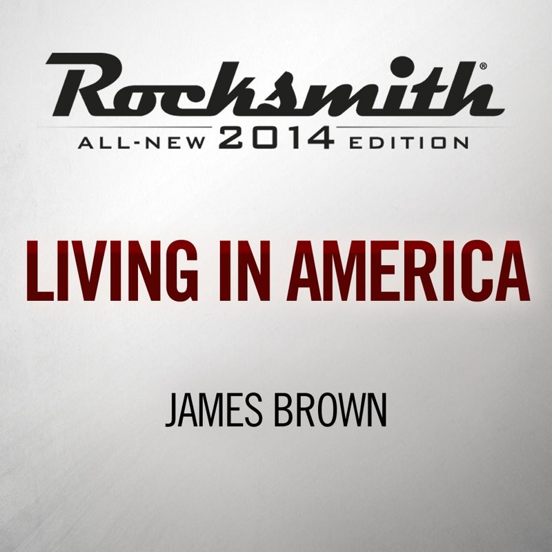 Front Cover for Rocksmith: All-new 2014 Edition - James Brown: Living In America (PlayStation 3 and PlayStation 4) (download release)