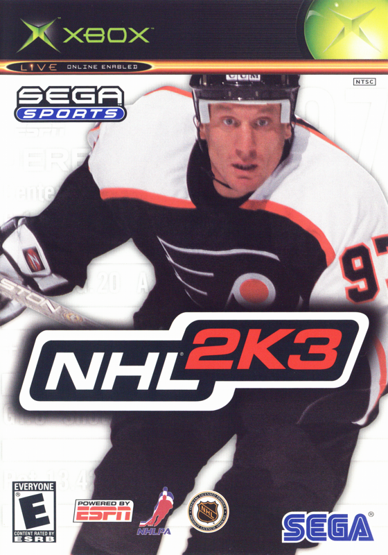 Front Cover for NHL 2K3 (Xbox)