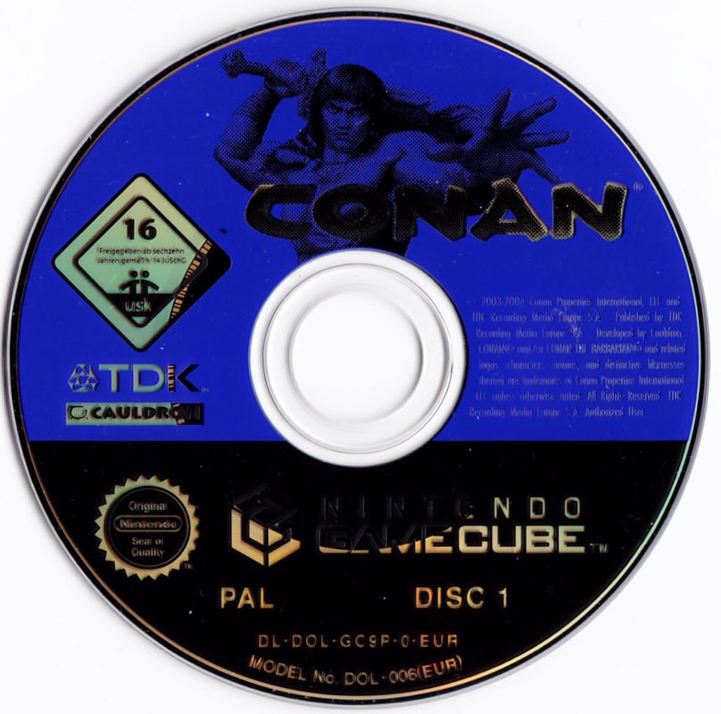 Media for Conan (GameCube)