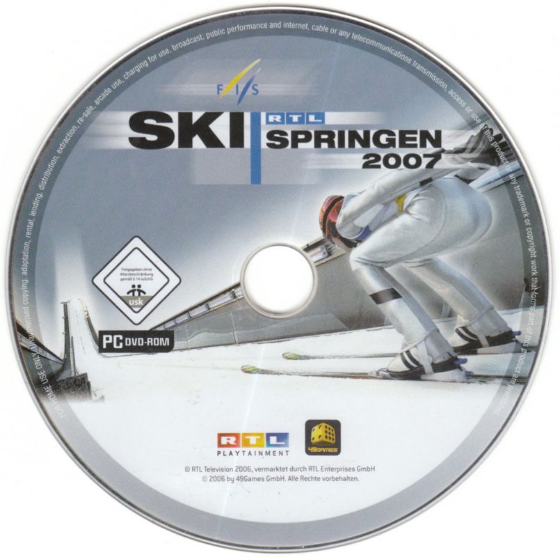 Media for RTL Ski Jumping 2007 (Windows)