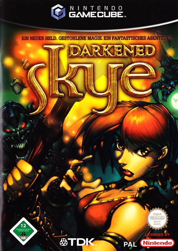 Front Cover for Darkened Skye (GameCube)