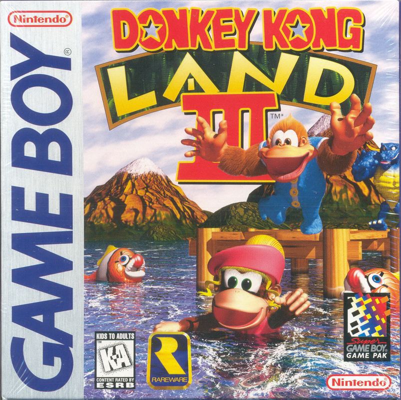 Front Cover for Donkey Kong Land III (Game Boy)