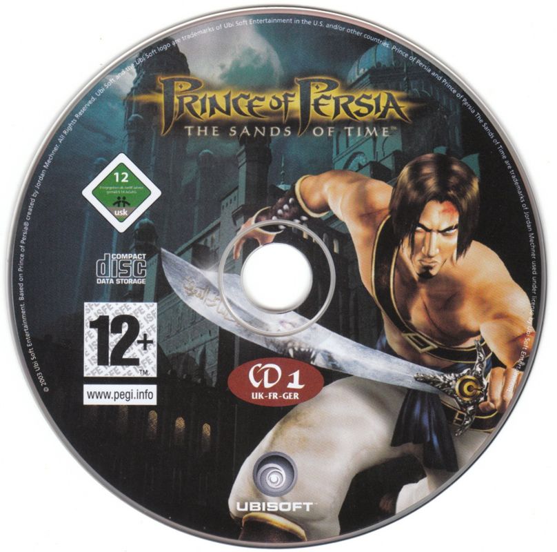Media for Prince of Persia: The Sands of Time (Windows): Disc 1