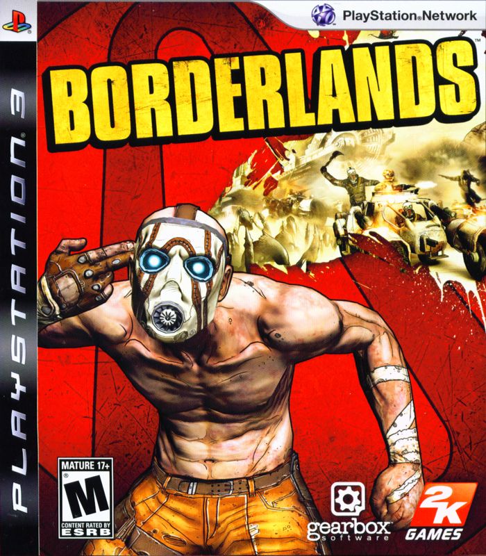 Front Cover for Borderlands (PlayStation 3)
