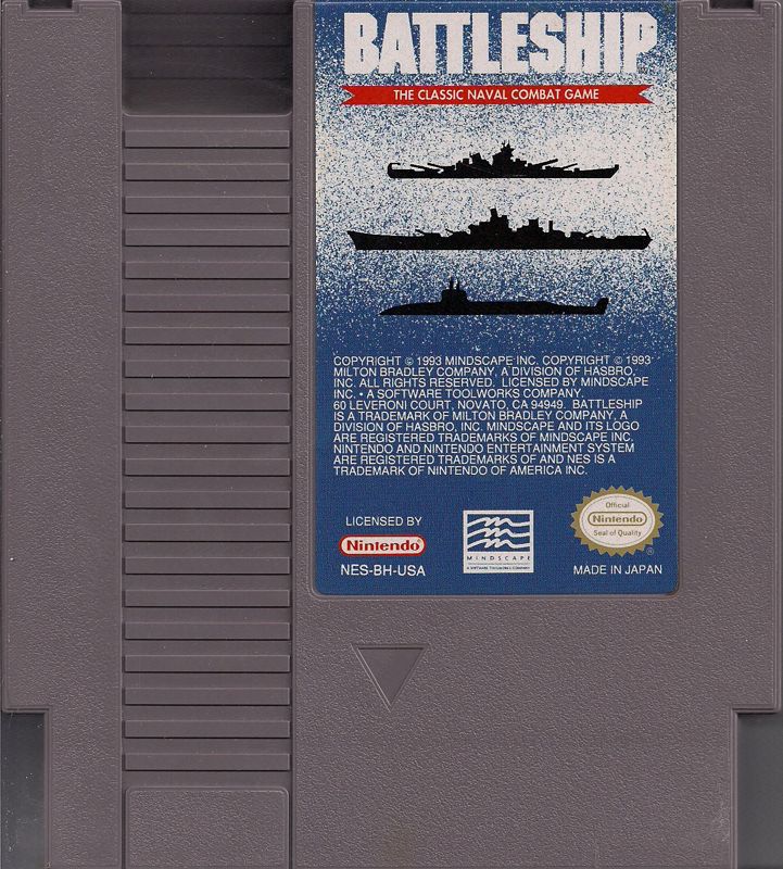 Media for Battleship (NES)