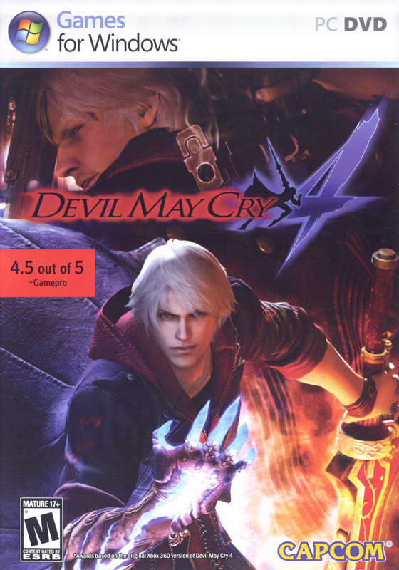 Front Cover for Devil May Cry 4 (Windows)