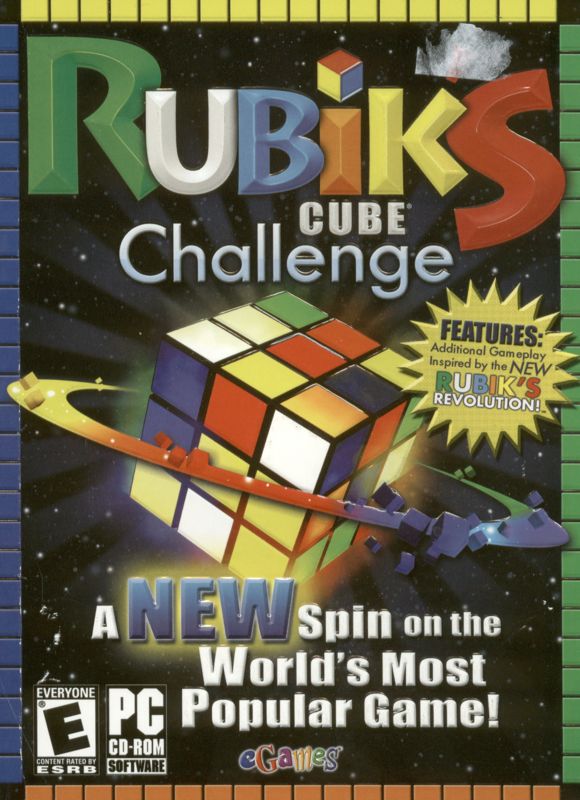 Front Cover for Rubik's Cube Challenge (Windows)