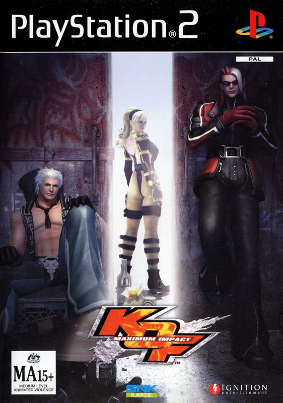 Front Cover for KOF: Maximum Impact (PlayStation 2)