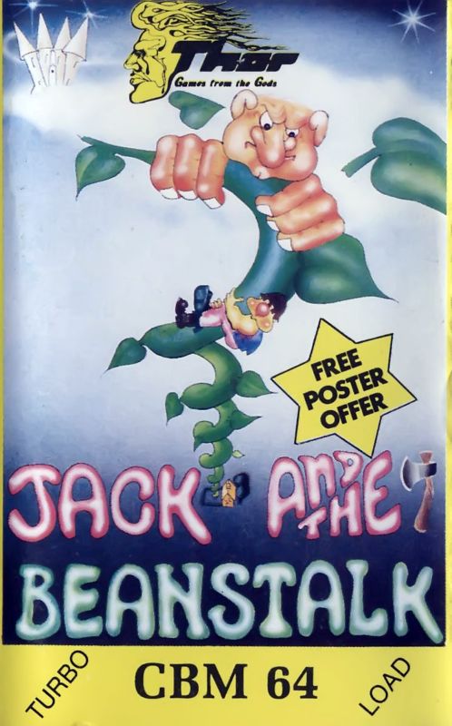 Front Cover for Jack and the Beanstalk (Commodore 64)
