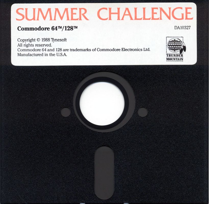 Media for Summer Challenge (Commodore 64)