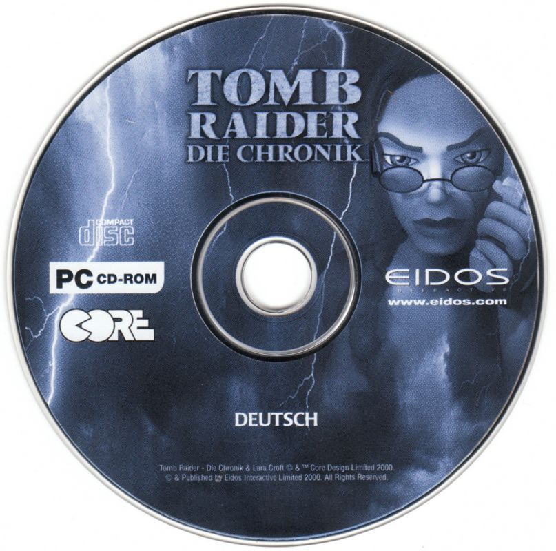 Media for Tomb Raider: Chronicles (Windows) (Eidos Premier Collection release): Disc 1 - Game