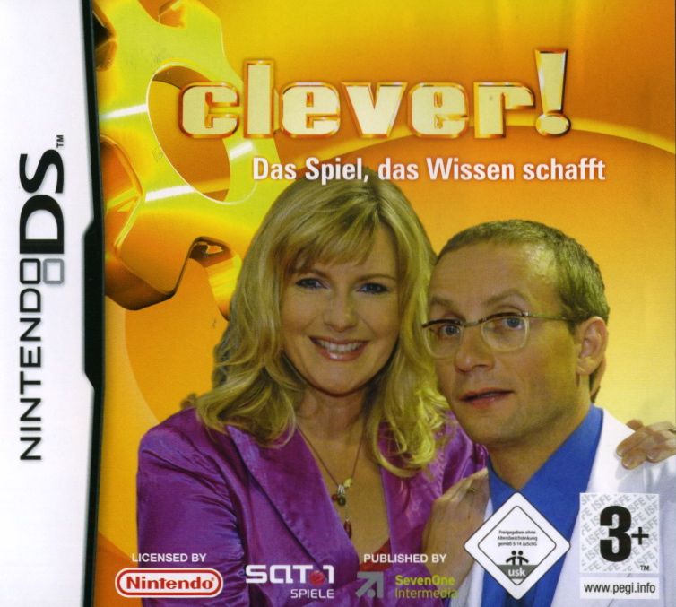 Front Cover for clever! Das Spiel, das Wissen schafft (Nintendo DS)