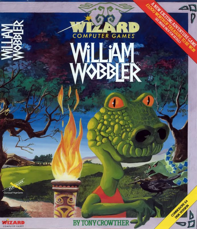 Front Cover for William Wobbler (Commodore 64)