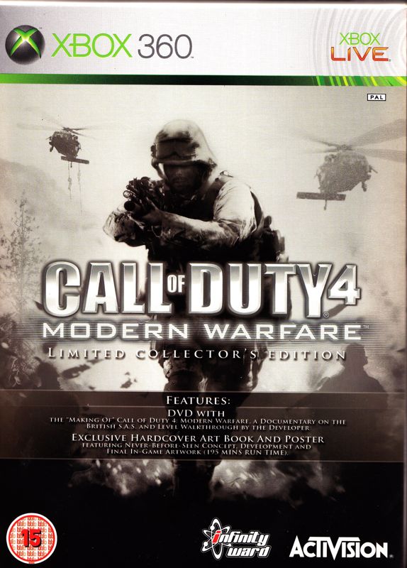 Front Cover for Call of Duty 4: Modern Warfare (Limited Collector's Edition) (Xbox 360)
