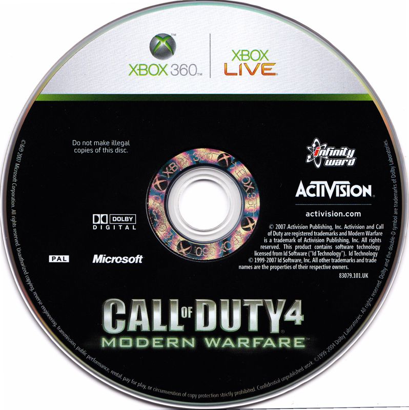 Media for Call of Duty 4: Modern Warfare (Limited Collector's Edition) (Xbox 360)
