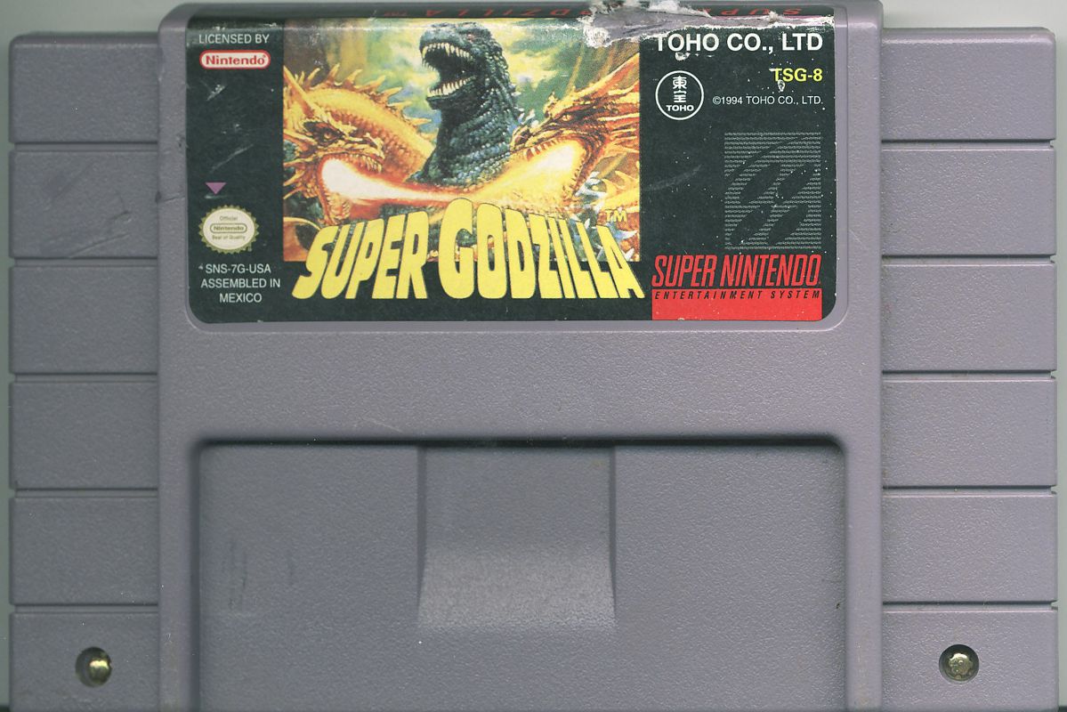 Media for Super Godzilla (SNES)