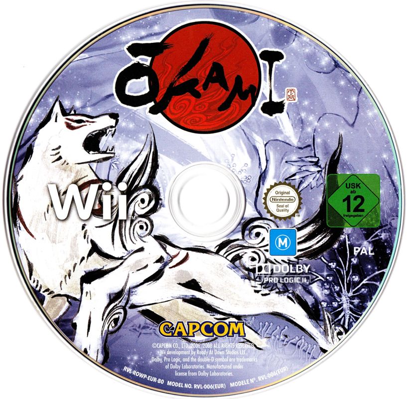 Media for Ōkami (Wii) (Re-release)