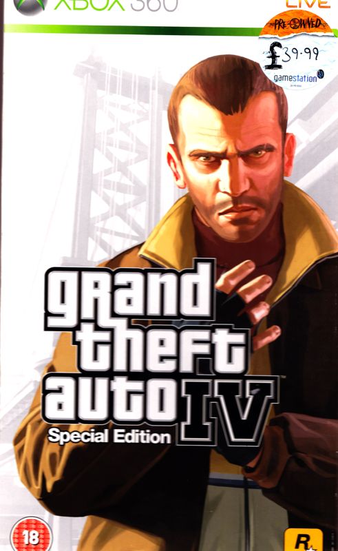 Front Cover for Grand Theft Auto IV (Special Edition) (Xbox 360)