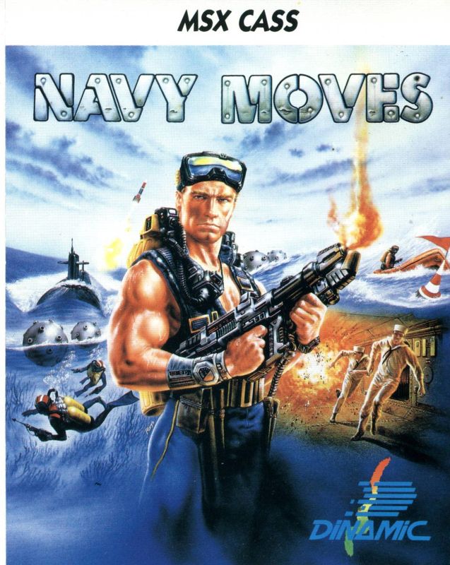 Front Cover for Navy Moves (MSX)