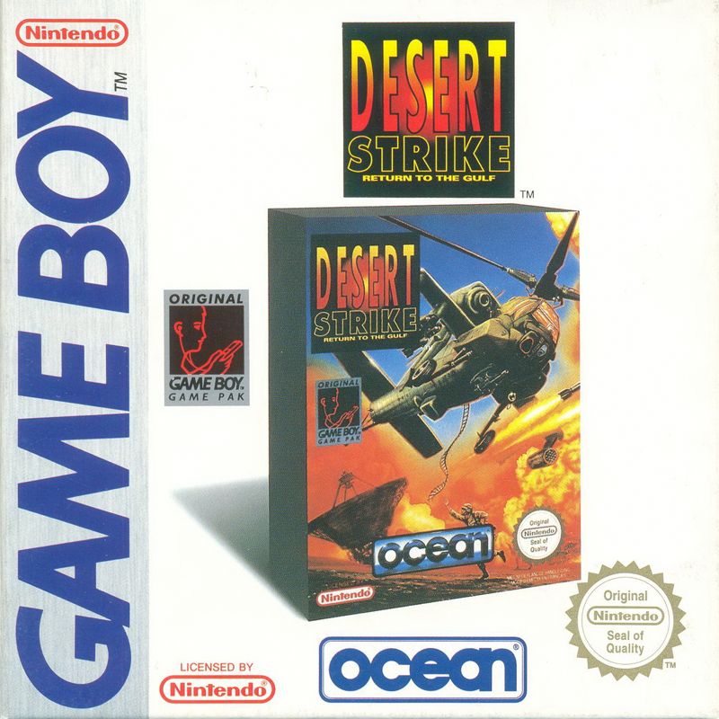 Front Cover for Desert Strike: Return to the Gulf (Game Boy) (Re-release)