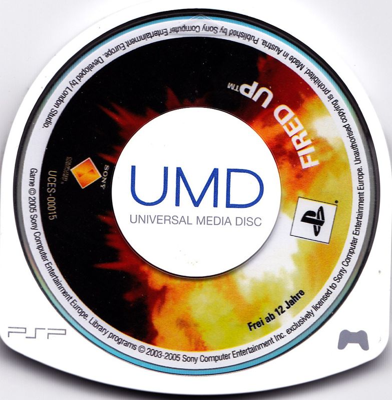 Media for Fired Up (PSP)