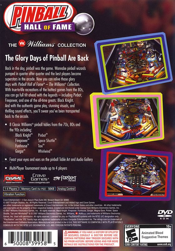 Pinball Hall of Fame: The Williams Collection (PSP) 