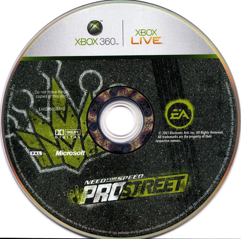 Media for Need for Speed: ProStreet (Xbox 360)