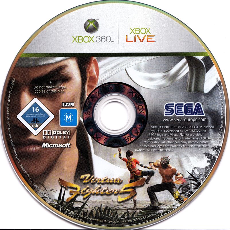 Media for Virtua Fighter 5 (Xbox 360)