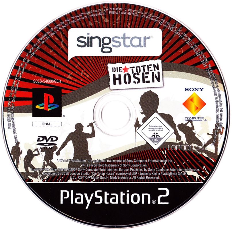 Media for SingStar: Die Toten Hosen (PlayStation 2)