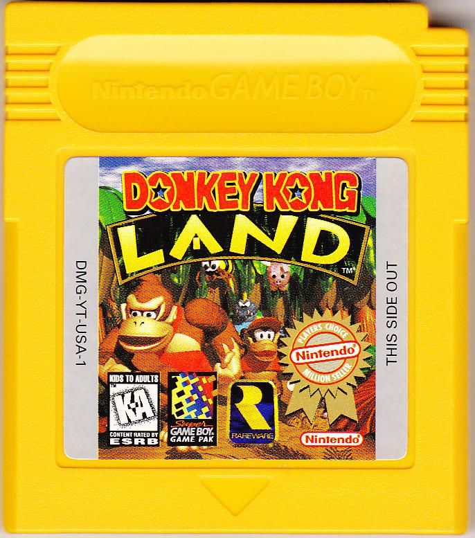 Media for Donkey Kong Land (Game Boy) (Players Choice)