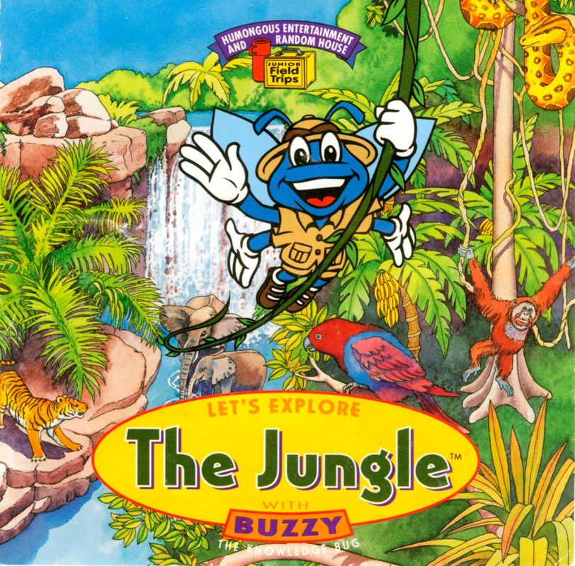 Other for Let's Explore the Jungle (Macintosh and Windows and Windows 3.x): Jewel Case - Front