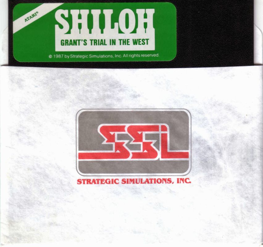 Media for Shiloh: Grant's Trial in the West (Atari 8-bit)