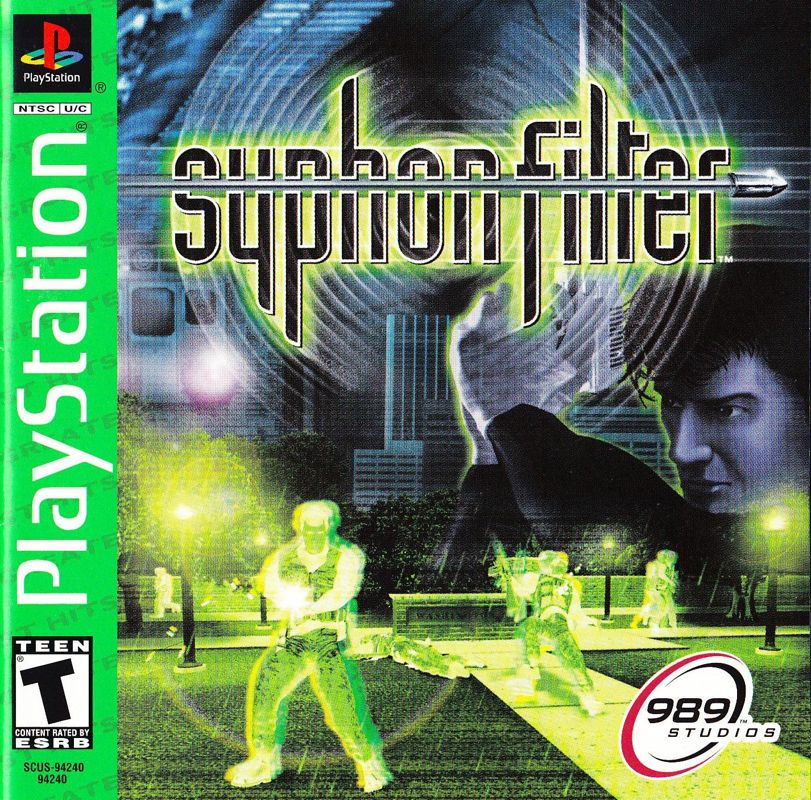 Front Cover for Syphon Filter (PlayStation) (Greatest Hits release)