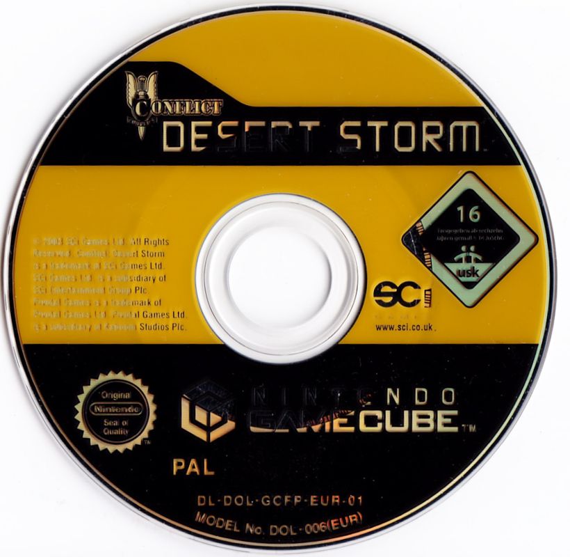 Conflict: Desert Storm cover or packaging material - MobyGames