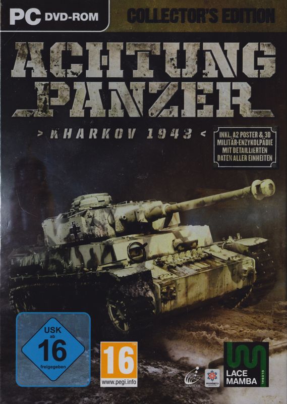 Front Cover for Achtung Panzer: Kharkov 1943 (Collector's Edition) (Windows)