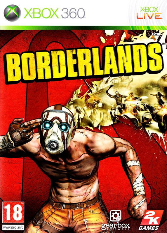 Front Cover for Borderlands (Xbox 360)