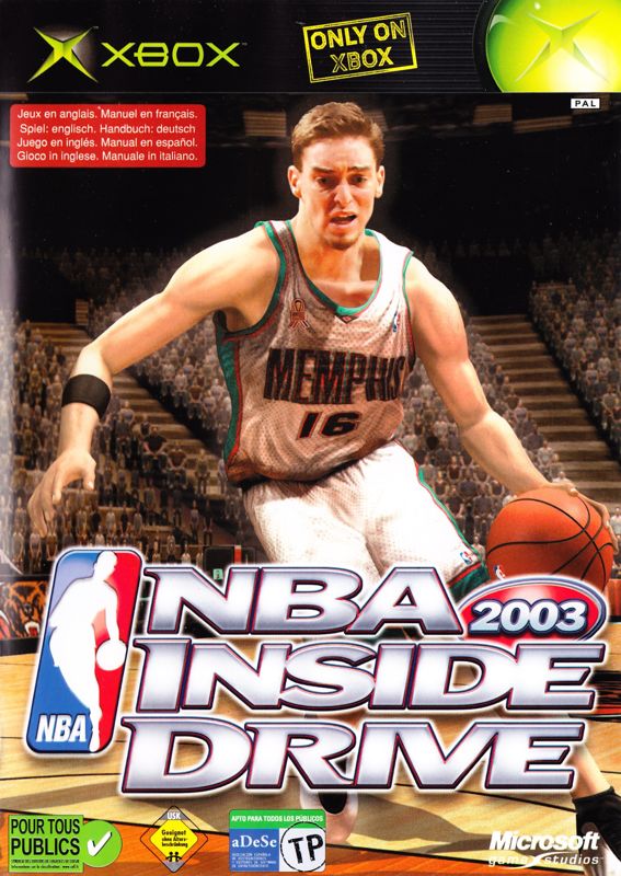 Front Cover for NBA Inside Drive 2003 (Xbox)
