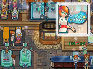 Front Cover for Sally's Spa (Windows) (WildGames release)