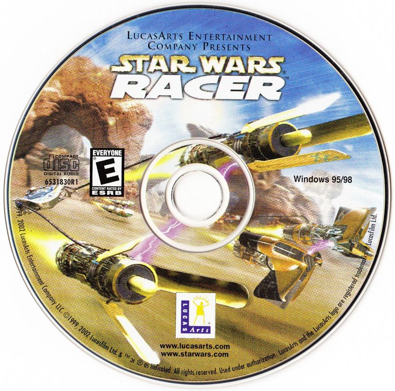 Media for Star Wars: Episode I - Racer (Windows)