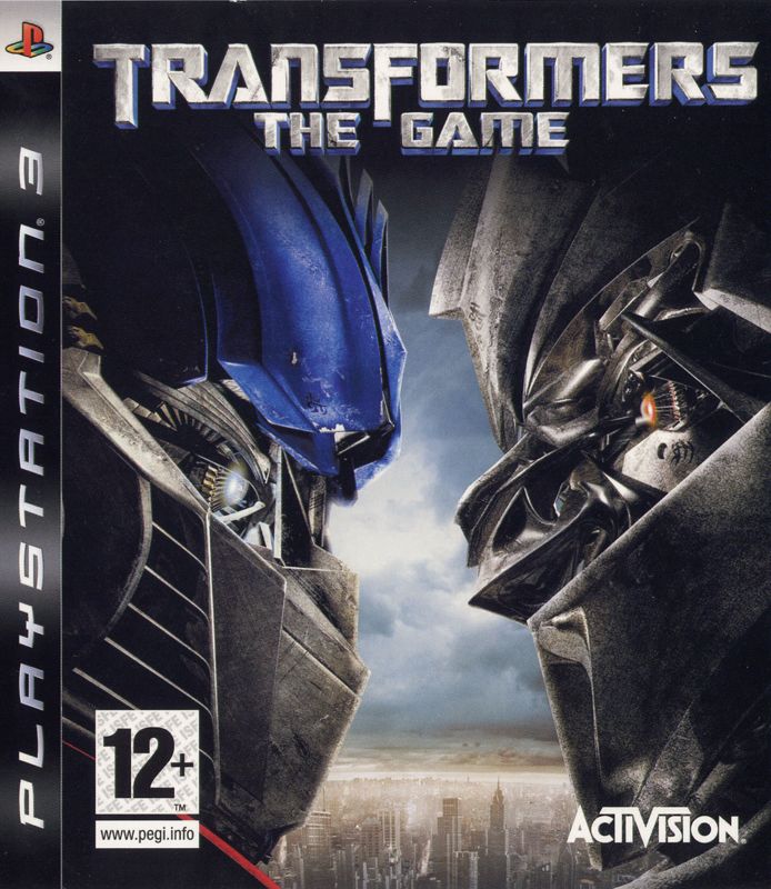 Front Cover for Transformers: The Game (PlayStation 3) (Promotional cover)