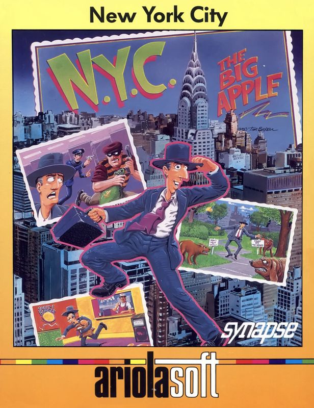 Front Cover for New York City (Commodore 64)