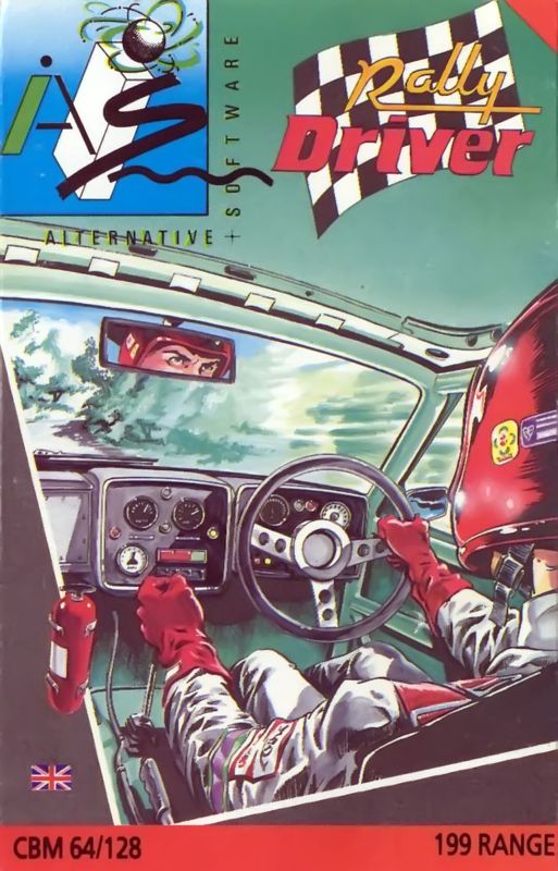 Front Cover for Rally Driver (Commodore 64) (Alternative 199 Range release)