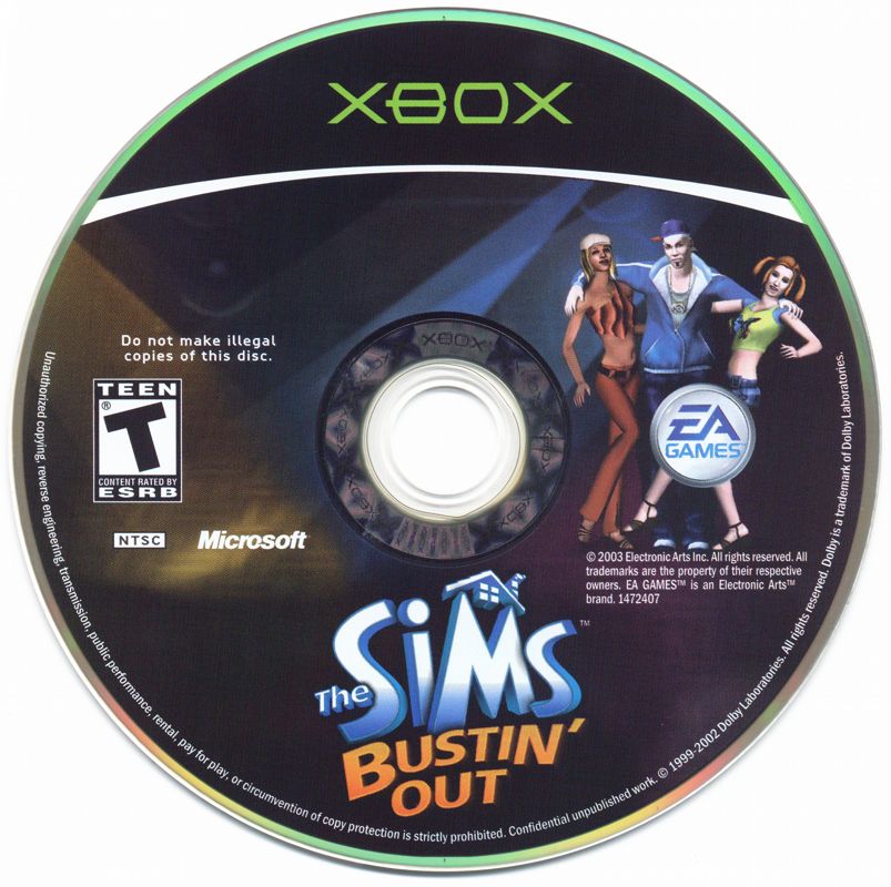 Media for The Sims: Bustin' Out (Xbox)