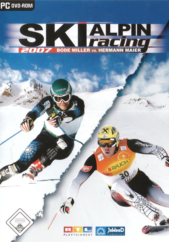 Alpine Ski Racing 2007: Bode Miller vs. Hermann Maier box covers ...