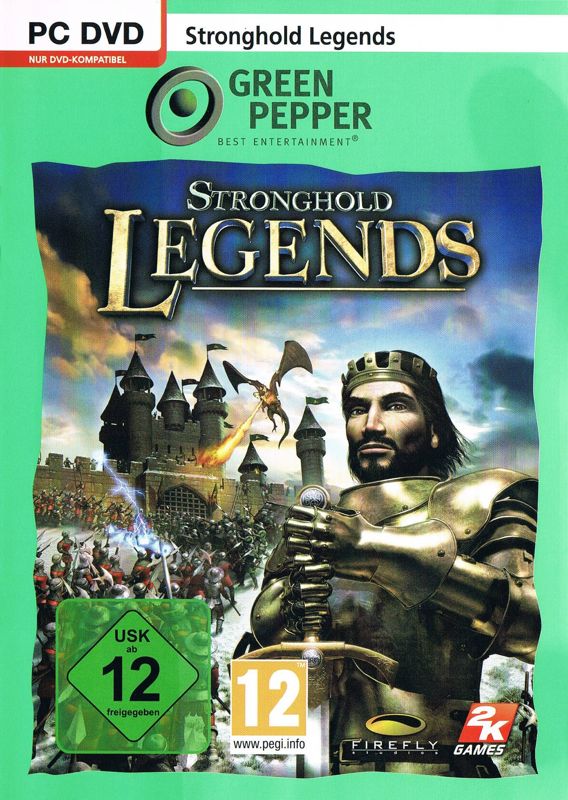 Front Cover for Stronghold Legends (Windows) (Green Pepper release)